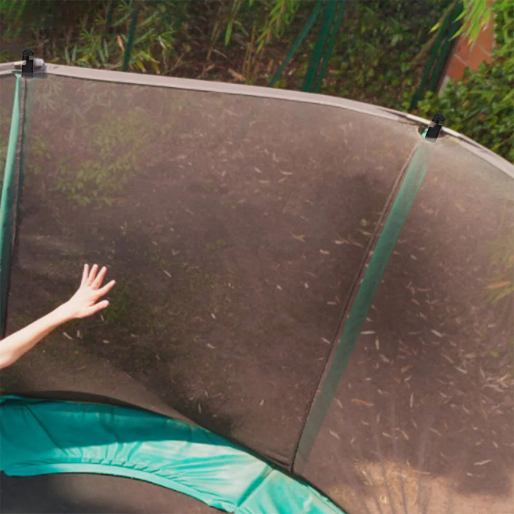 Couvercle à ressort pour poteau de Trampoline, capuchon de boîtier, sangle dur, poteaux de remplacement en plastique, 6 pièces