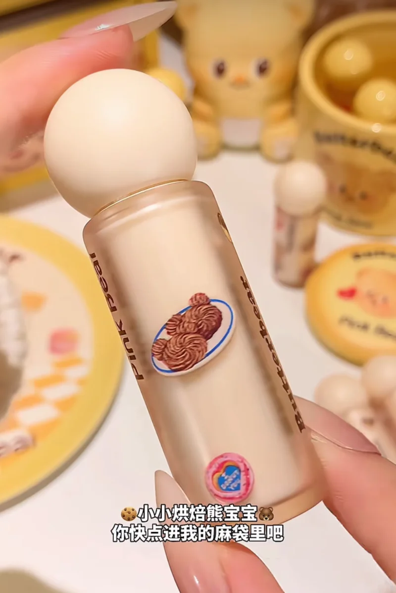 Pinkbear Butter Bear Velvet Lip ลิปสติกโคลนกระจกลิปเคลือบ