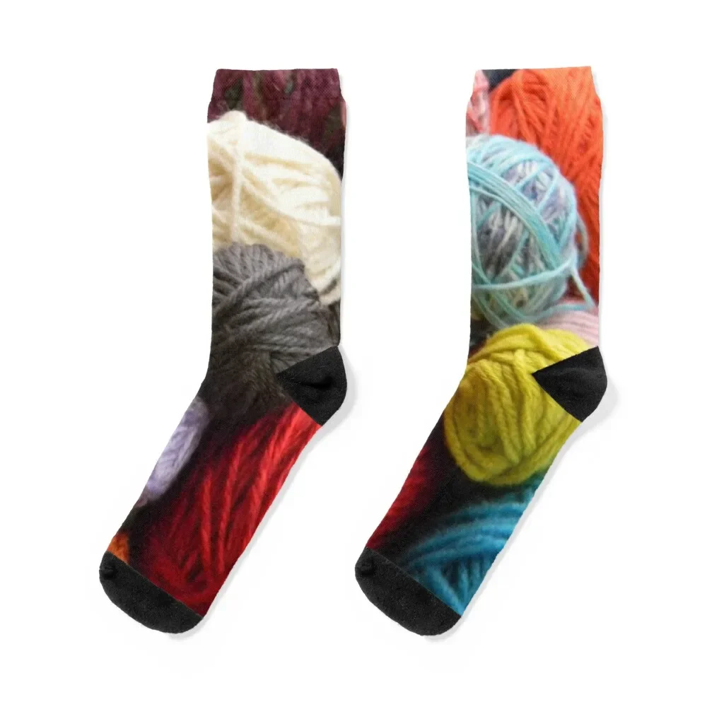 

Yarn Ball Stash Socks luxury japanese fashion gifts colored Socks Female Men's