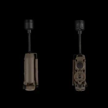 戰術側旋頭盔燈頻閃燈紅/綠/藍/白/紅外線頭戴式敵我辨識燈狩獵釣魚輔助LED手電筒 10 最佳銷售 頭盔燈戰術 - №9