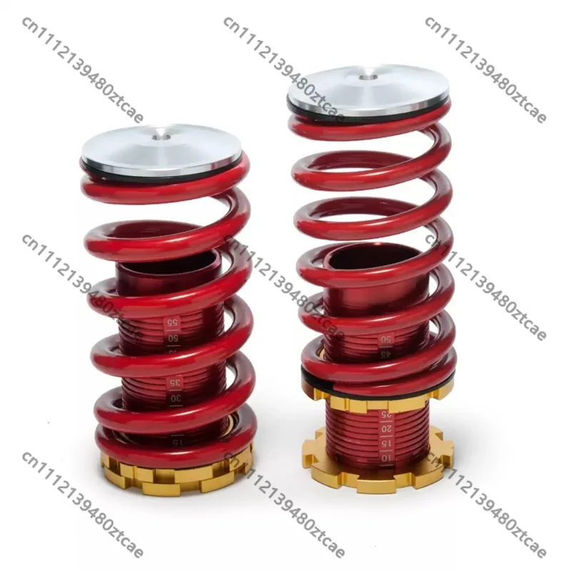 Car Modification Coilover Shock Absorber, Lowering Short Spring Suspension Kit, Chassis Height Reduction Racing Parts