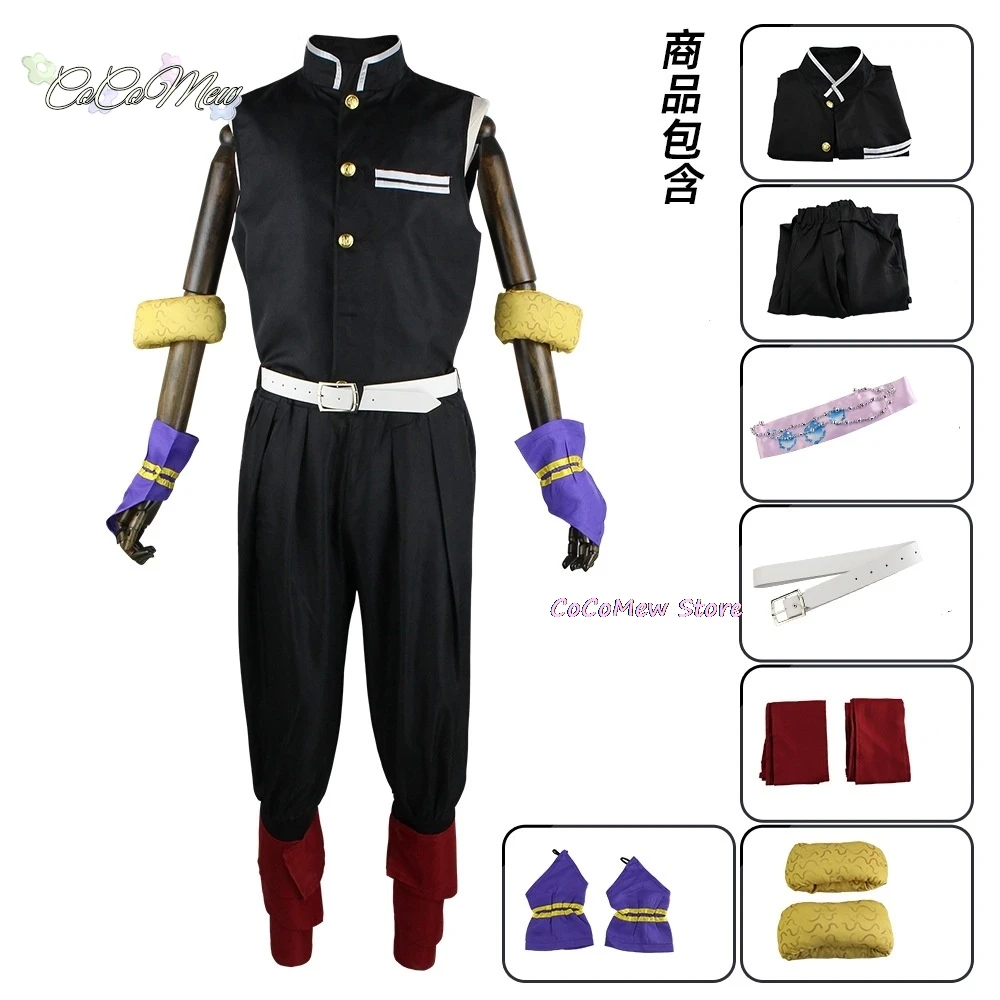 Anime hinatsuru makio suma cosplay traje uzui tengen esposas quimono uniforme sexy vestido entretenimento distrito arco