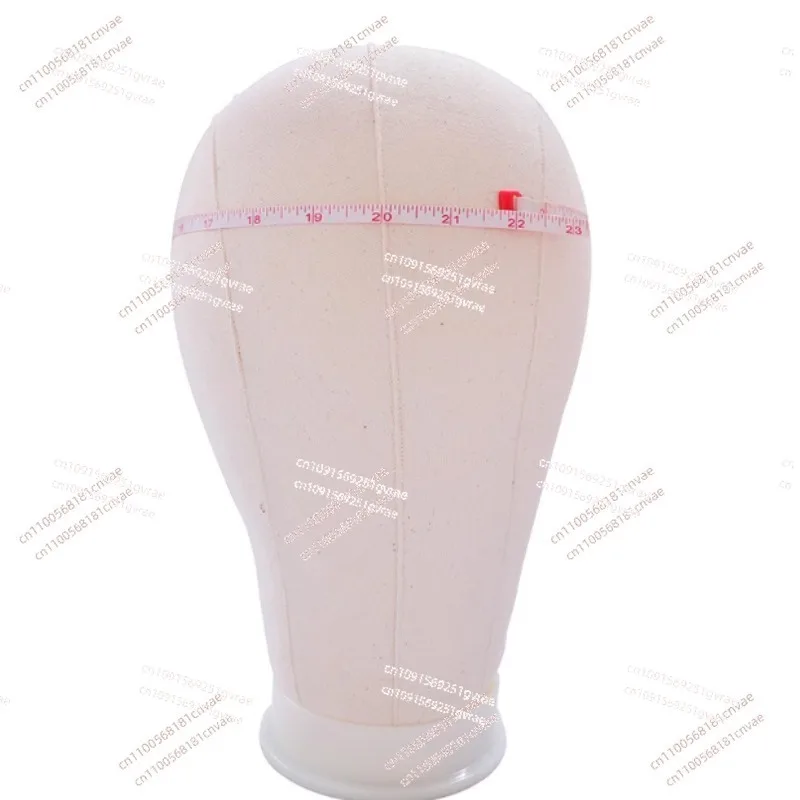 

21 22 23 Inch PVC Mannequin Head Cork Canvas Mannequin Wig Making Display