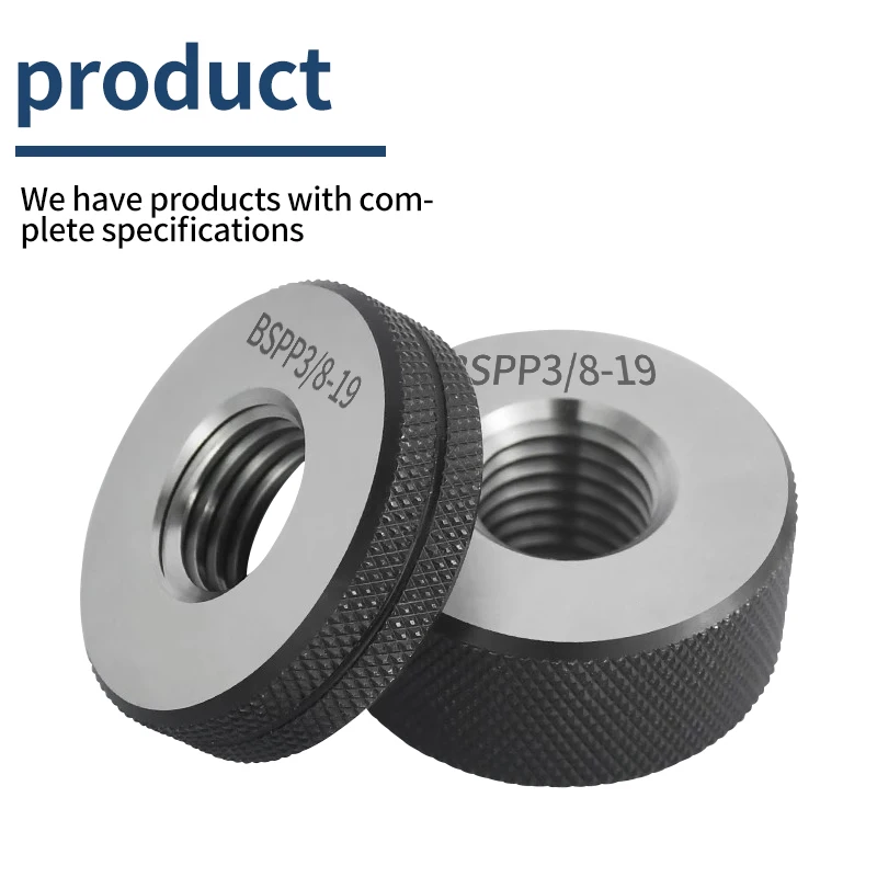 VOKET TAP BSPP Straight Pipe Thread (55° Japanese Standard) Thread Ring Gauge Inspection Tools 1/16 1/8 1/4 1/2 3/4 3/8 1-11 - view 3