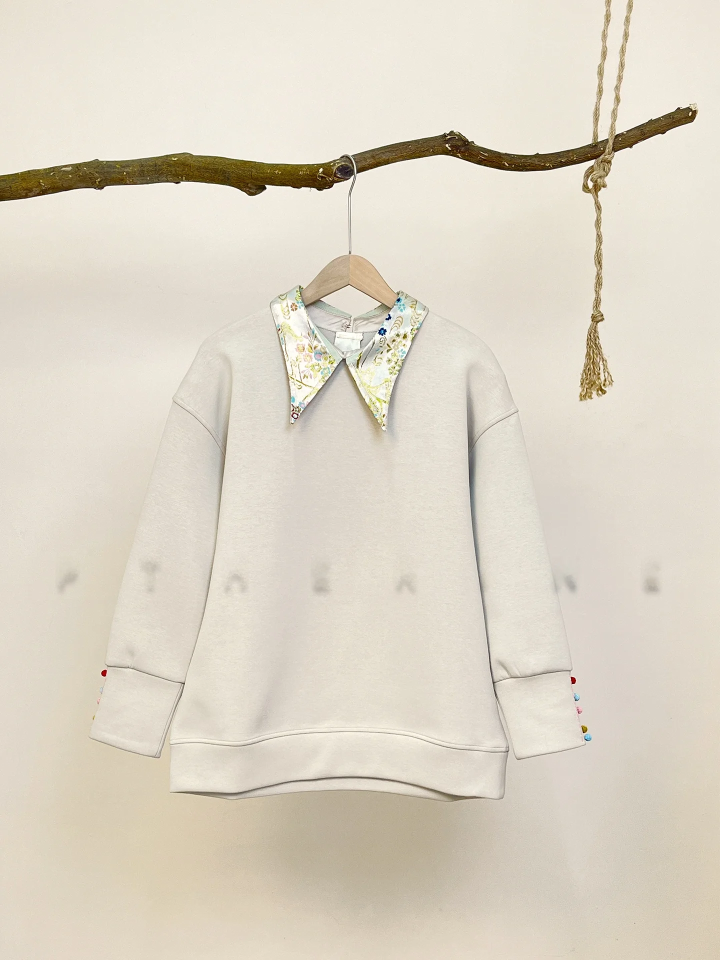 

Топ Putheren с длинным рукавом: осенне-зимний дизайн, свободный крой, из органического хлопка, комфортный, повседневный, винтажный, готов к выходу в свет