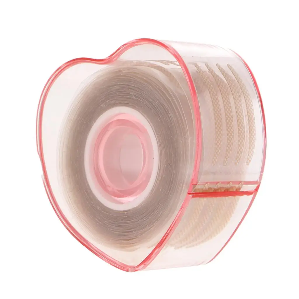 이중 눈꺼풀 스트립 투명 섬유 눈꺼풀 스티커 메이크업 도구 반짝이는 아이라이너 컬러드 아이 콘택트