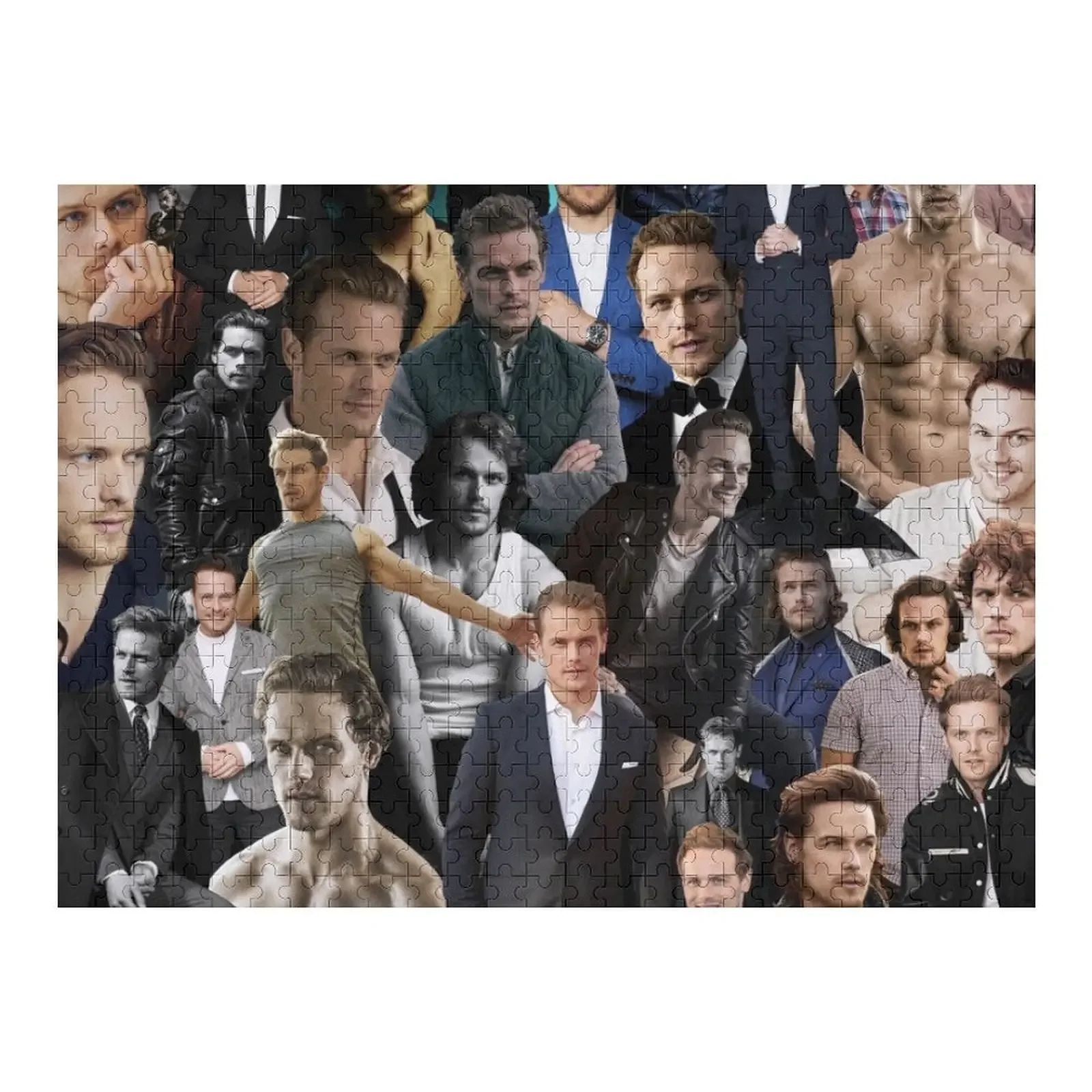 

Sam Heughan Jigsaw Puzzle Customized Gifts For Kids Christmas Toys Puzzle