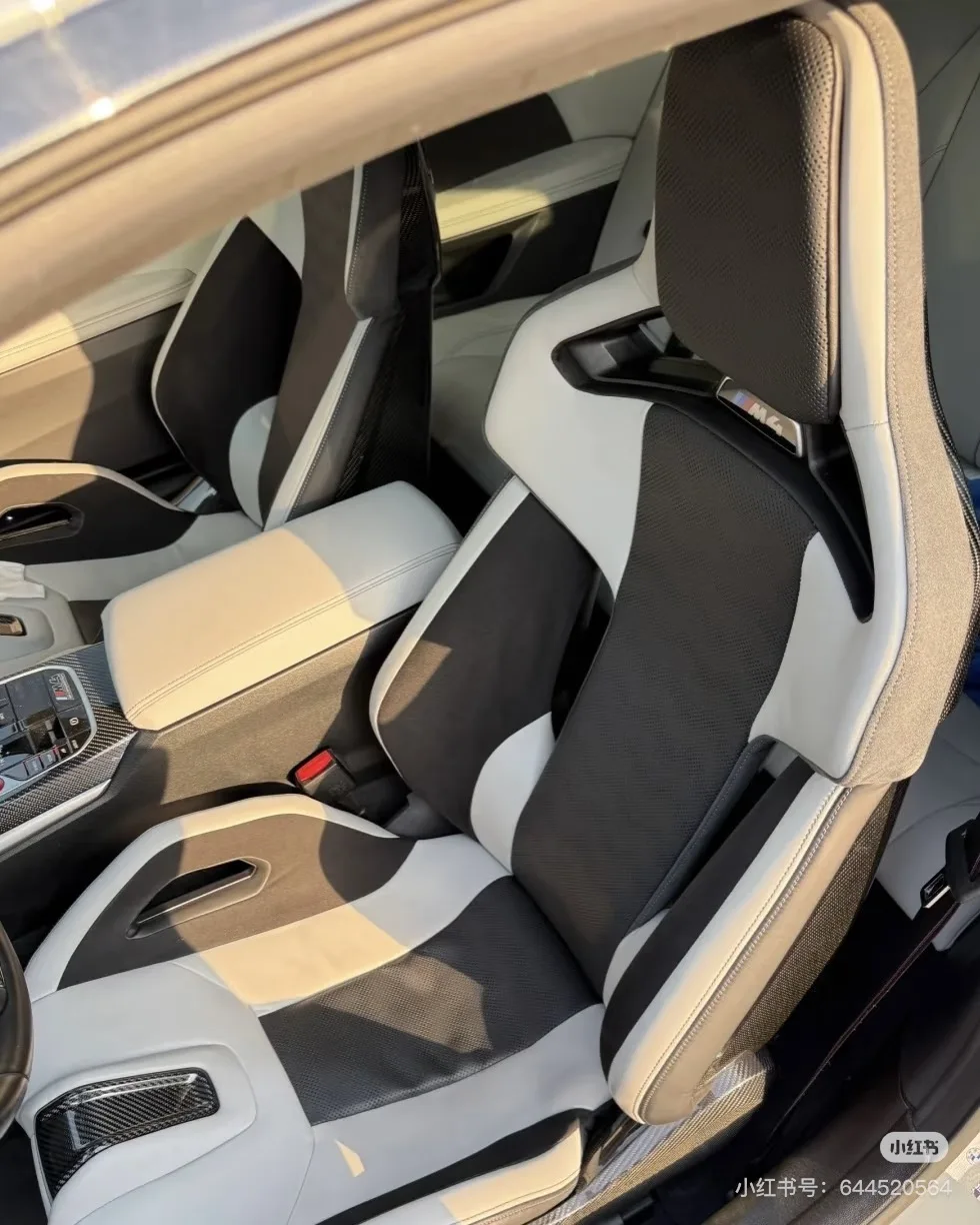 For  E46 E82 Carbon Fiber Bucket Seat Sport Racing Design Improved Support Car Interior Upgrade Parts view 6