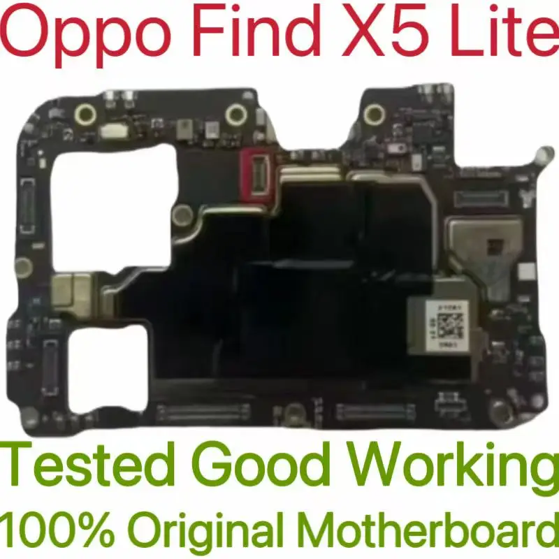 Placa base Original desbloqueada versión Global para Oppo Find X5 Lite placa de circuito probado placa lógica principal para Oppo Find X5 Lite