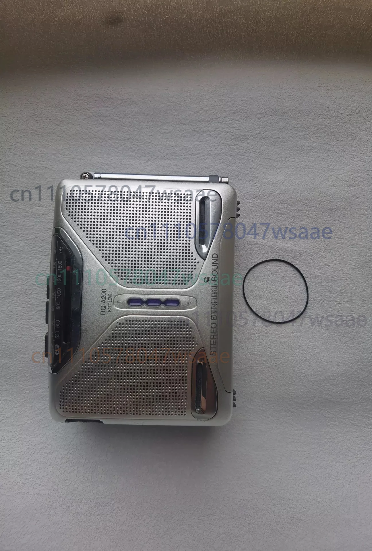 Correa de transmisión para mecanismo de cassette, correa de repuesto exclusiva para reparación, compatible con Panasonic RQ-A200 RQ-A300, pieza de repuesto para reproductor de cintas