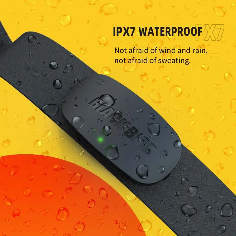 

BlackBird HR1 Heart Rate Sensor Support ANT+ Bluetooth Outdoor Sport Monitor Chest Strap Belt for Wahoo Garmin
