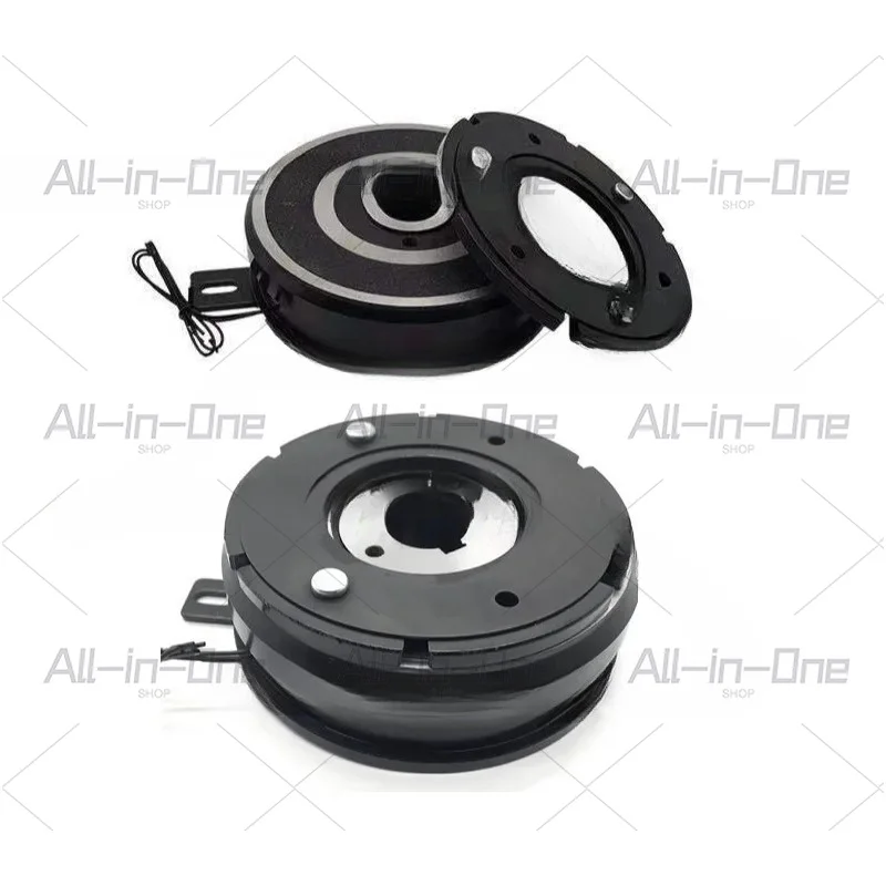 12V DLD6 -10 Dry Type Inner Bearing Lug Guide Seat Veneer Electronic Electromagnetic Clutch Mounting Machine