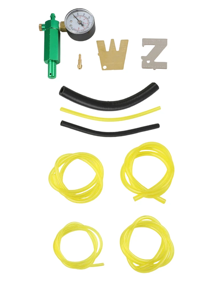 

Carburetor Leak Detector Kit With 0-200 KPa Pressure Gauge And Extra Hoses For 57-21 705-020 For TILLOTSON 243-504 2-Cycle