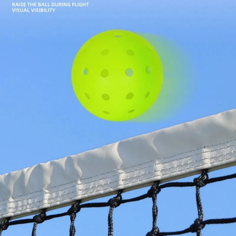 1/3 pcs  Pickleball Game Ball 40 Holes Rotational X-40 Ball High Elastic Rotomolding one-piece molding Professional game ball