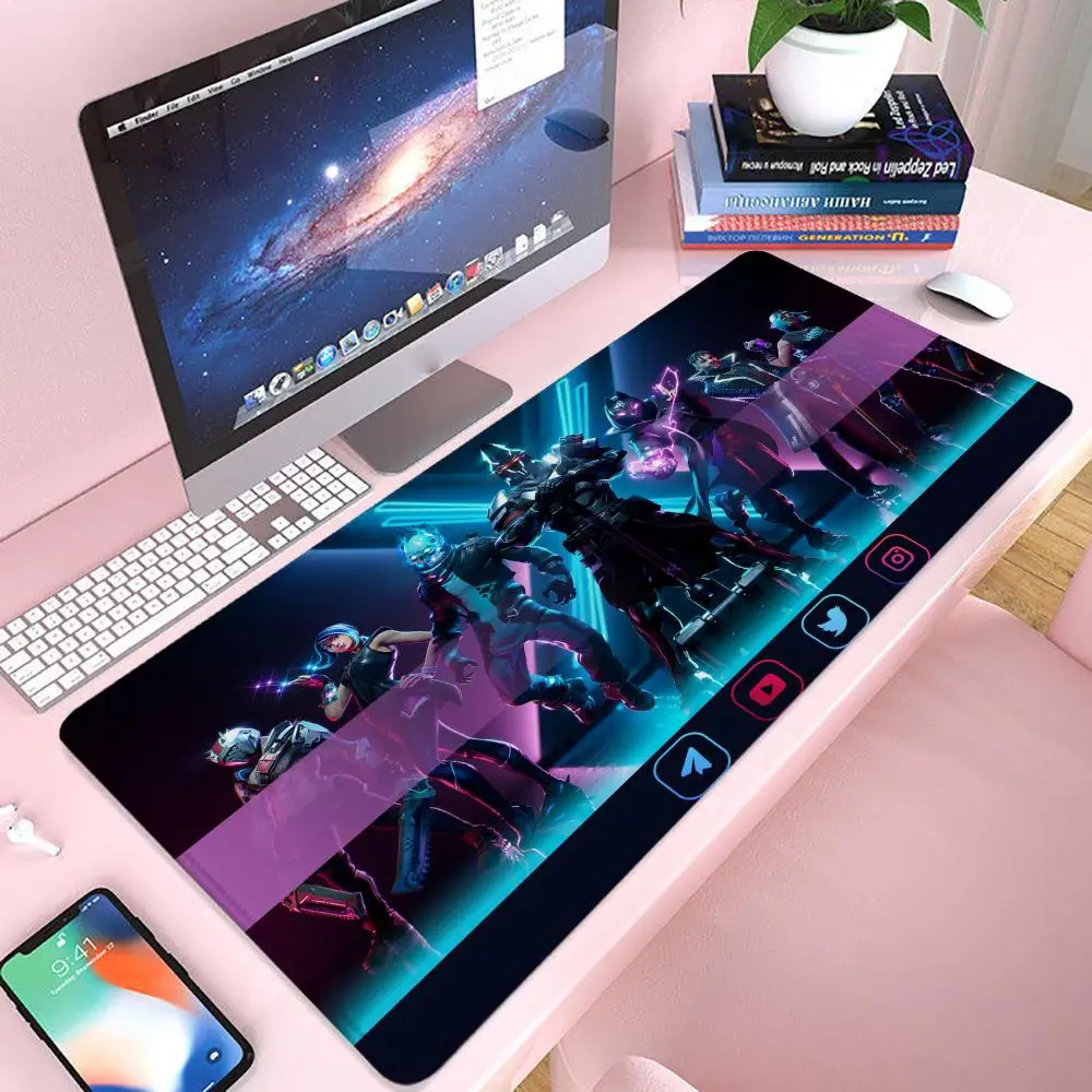 

Коврик для мыши Gaming 900 × 400 F-Fortnite Коврик для мыши Gamer Xxl Коврик для мыши Офисные аксессуары Клавиатура Длинный коврик Коврик для компьютерного стола