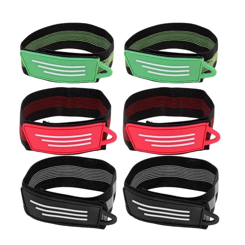 Pack of 2 Elastic Cycling Ankle Strap Pants Band Wristband Gear