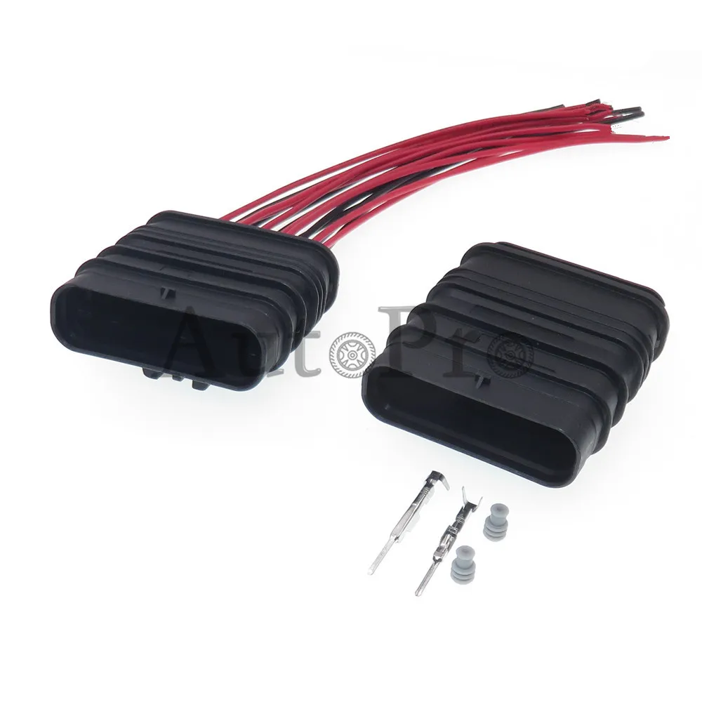 

1 Set 16 Hole 805-587-541 805-588-571 AC Assembly Waterproof Auto Reversing Camera Plug Car ACC Electric Socket A0001532222