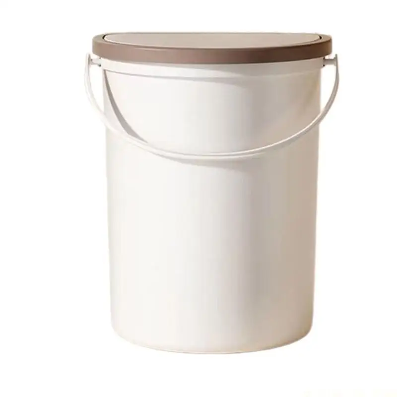 J0MA Plastic Top Waste Bin Container For Campers Boat Caravans 10L Capacity