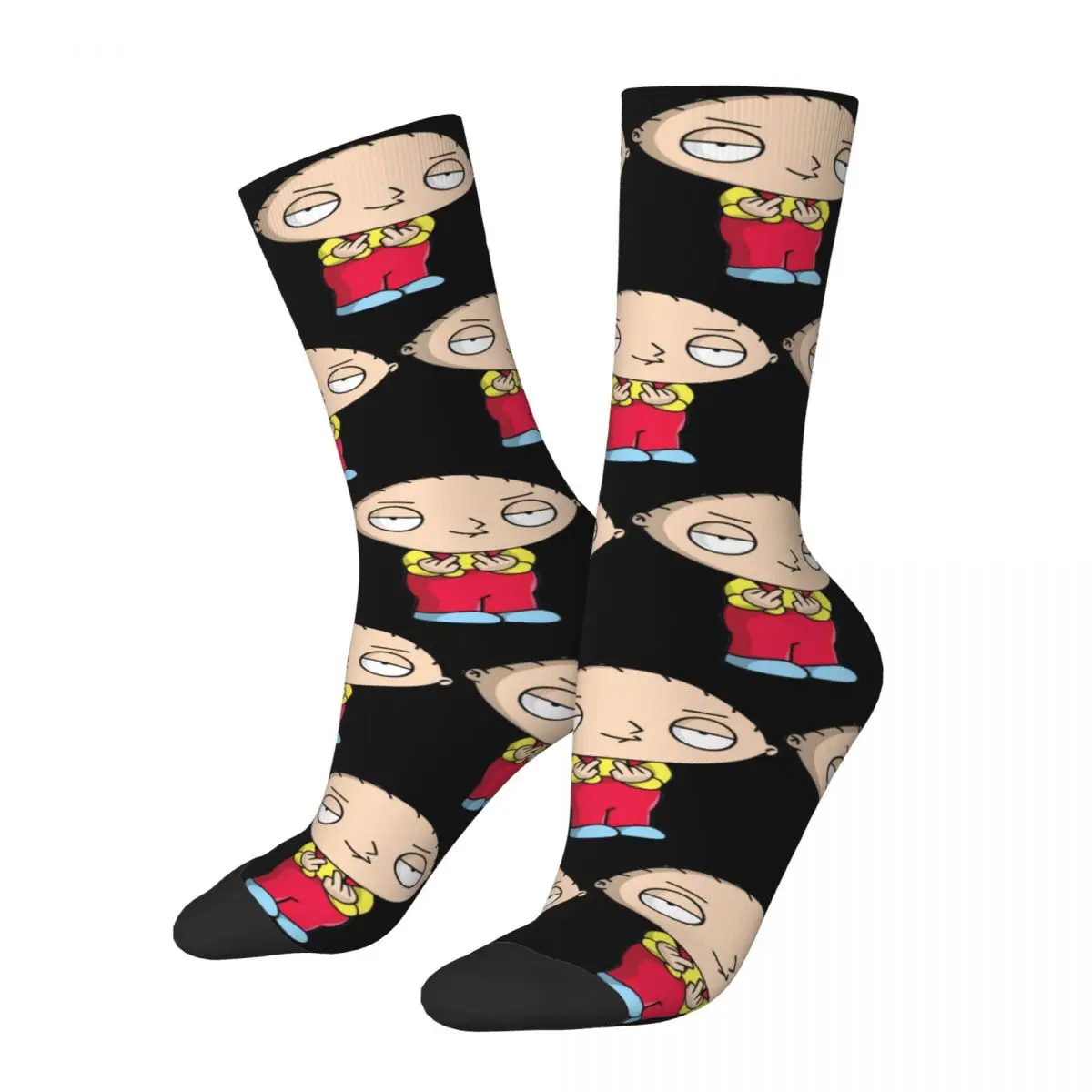 Family Guy Stewie Men Women Socks Windproof Novelty Spring Summer Autumn Winter Stockings Gift