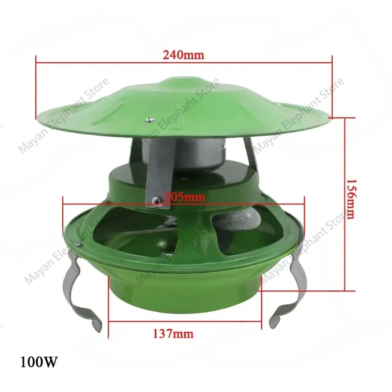 Device Chimney Induced Draft Fan Home Stove Fan Household Chimney Induced Smoke Dust Exhaust Fan