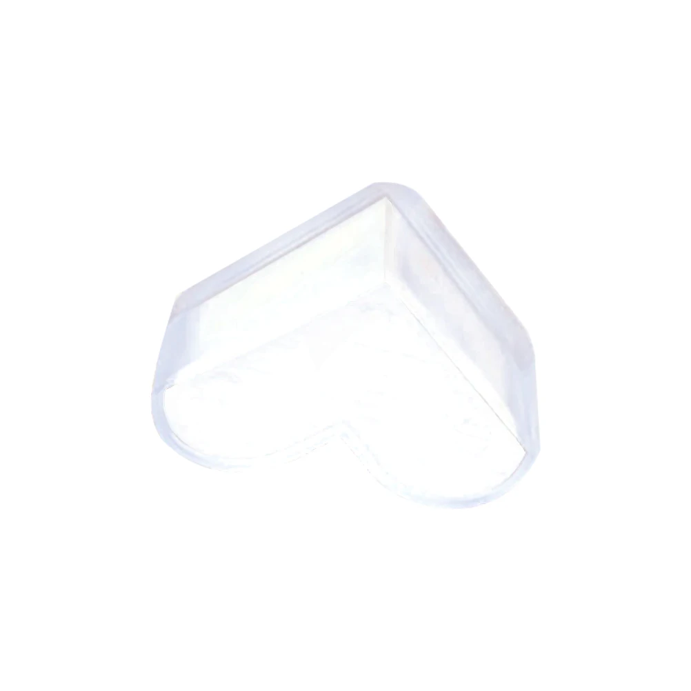 하트 모양의 코너 가드 아기 안전 보호대 테이블 커버 투명 유연한 플라스틱 가구 가드 충돌 방지 각도 / 안전