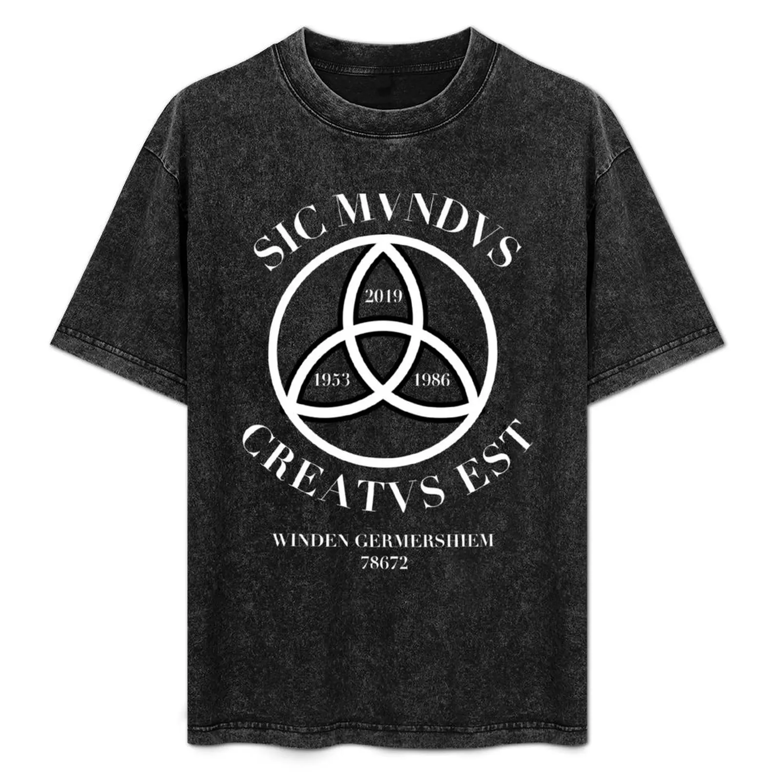 

Dark – Netflix Tv Show – Sic Mundus Creatus Est T-Shirt Basic Short Sleeve T-Shirt for Men