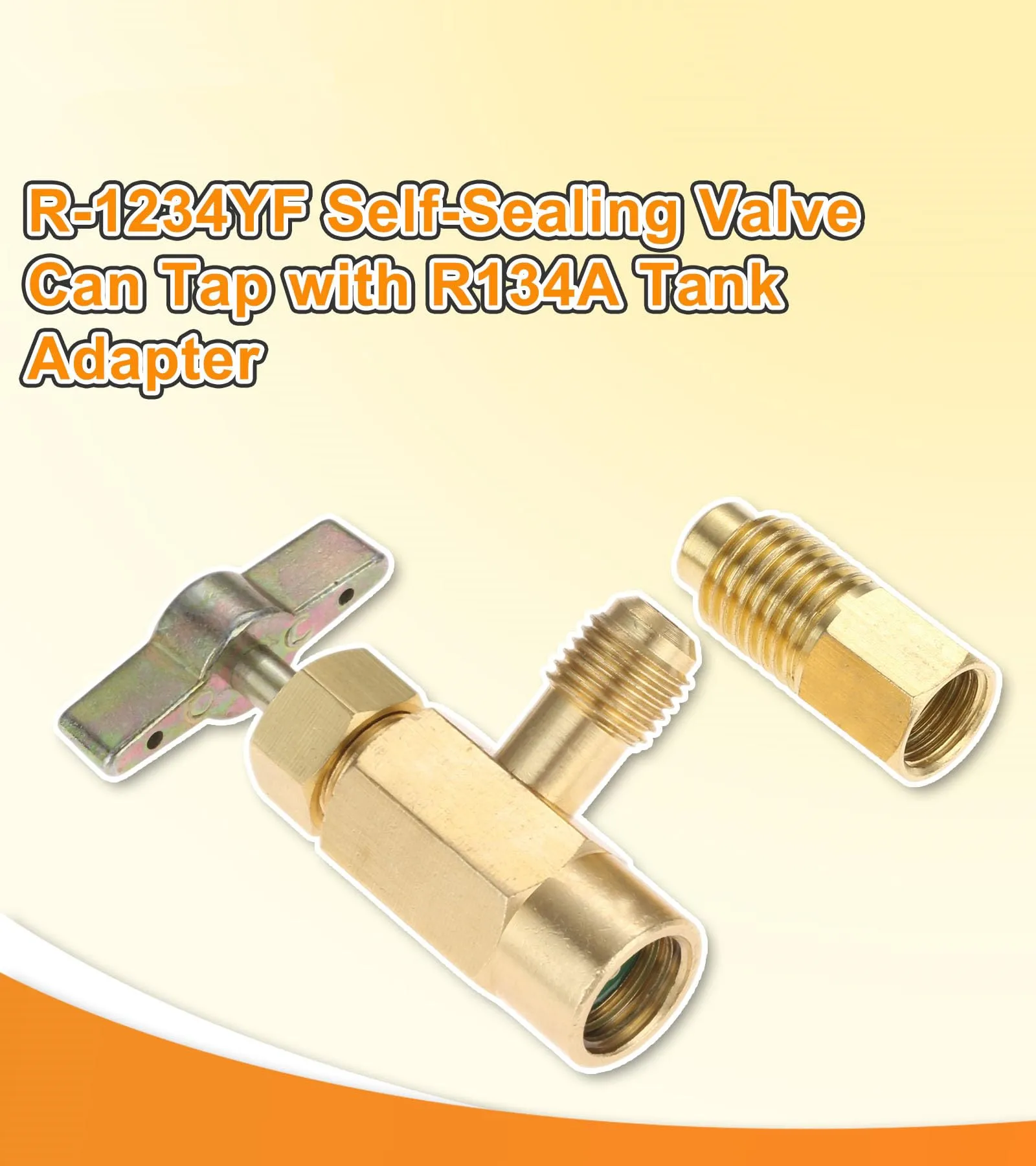 R134A Can Tap Valve with 1/4