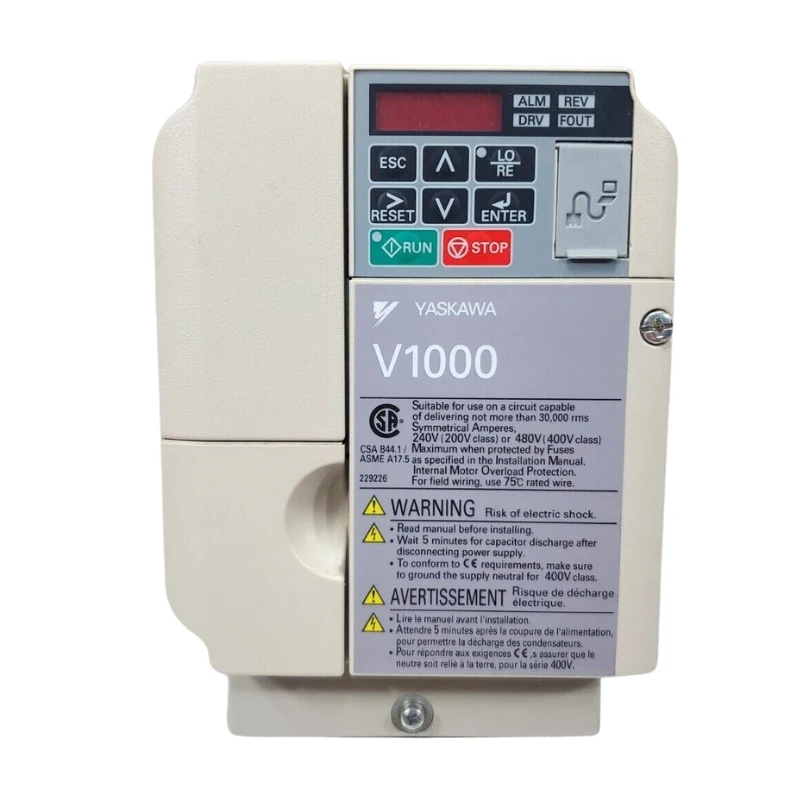 New In Box CIMR-VU4A0009FAA Yaskawa Inverter In Stock