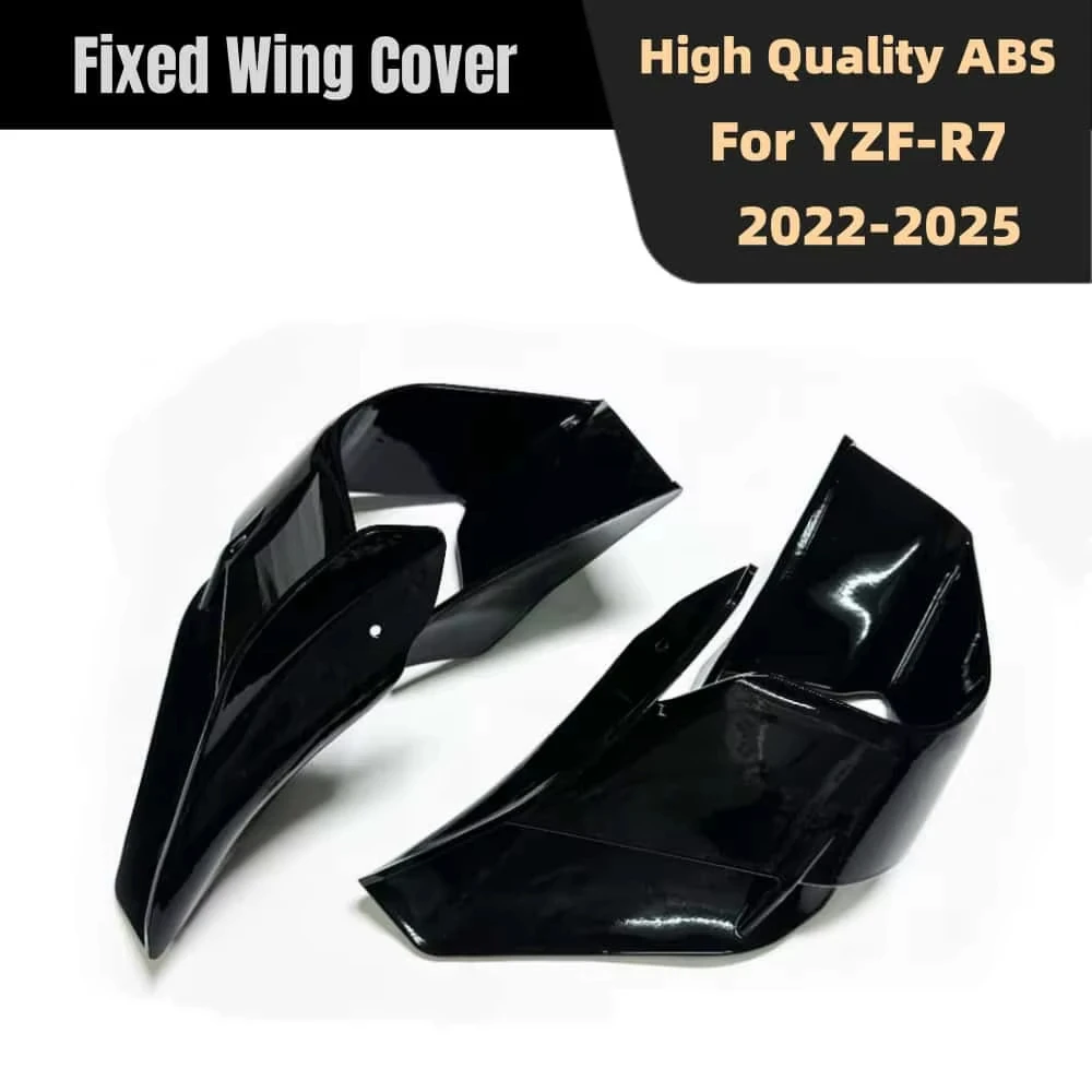 

For YAMAHA YZF-R7 R7 2022 2023 2024 2025 High Quality ABS YZF-R7 Motorcycle Side Wing Side spoiler fixed wing fairing