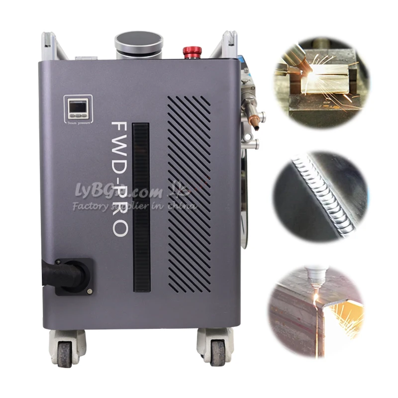 LYBGACNC Handheld Welding Machine 2 in 1 LY--A08 Air-Cooled Metal Cutting Soldering Welder Optional 800W