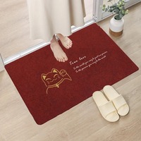 Solid Welcome Entrance Doormats Carpets Rugs For Home Bath Living Room Floor Stair Kitchen Hallway Non-Slip Carpet