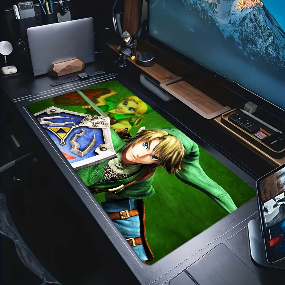 

Game Z-Zelda Mousepad Mouse Mat Desk Mat With Pad Gaming Accessories Prime Gaming XXL Keyboard Pad Padding Mat