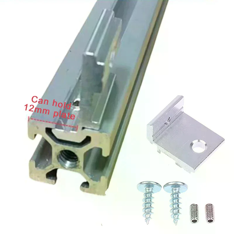 Precision High Quality 1set Aluminum Profile Fixing Parts Side Panel Bracket Accessories 2020 3030 4040 for Industrial & Comm