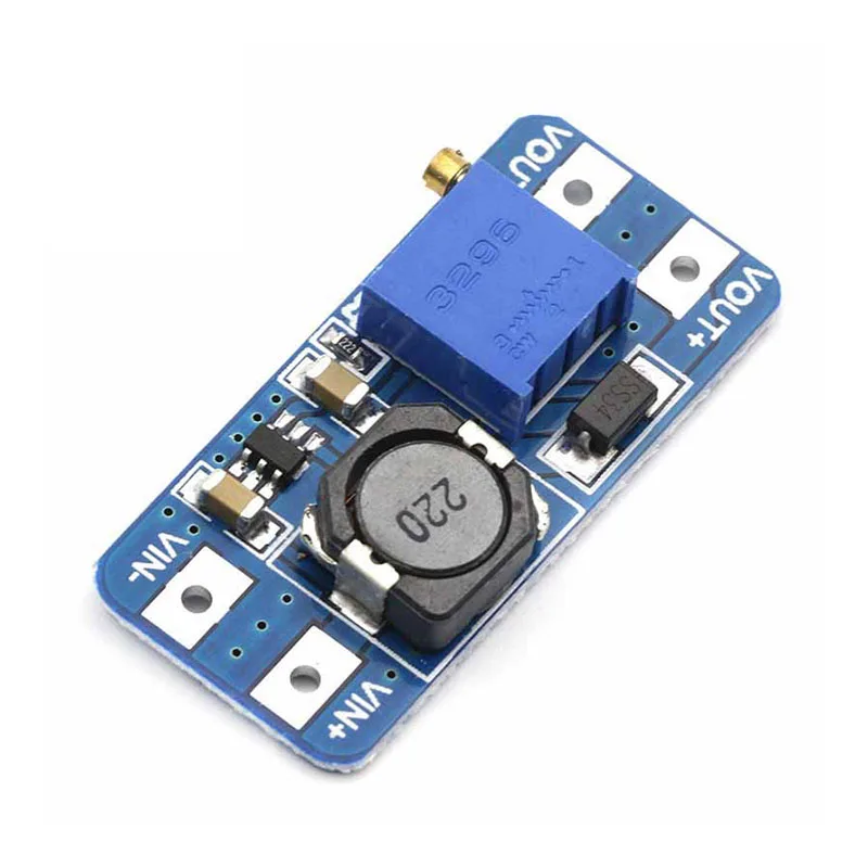 5PCS MT3608 DC-DC Step Up Converter Booster Power Supply Module Boost Step-up Board MAX output 28V 2A