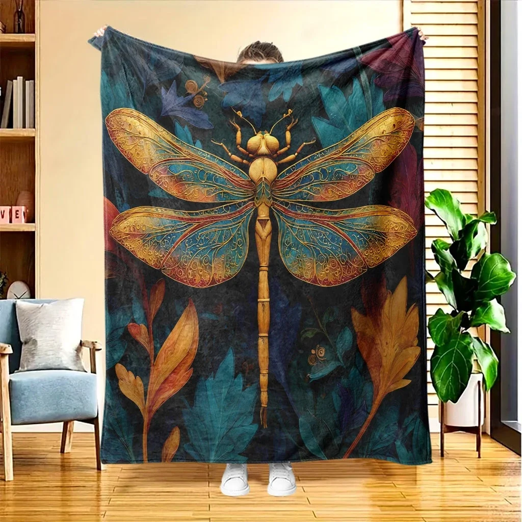 Charming Vintage Horse Throw Blanket Diverse Breed Stallion Mare Head Portrait Wildlife Pattern Cover For Daybed Sofa