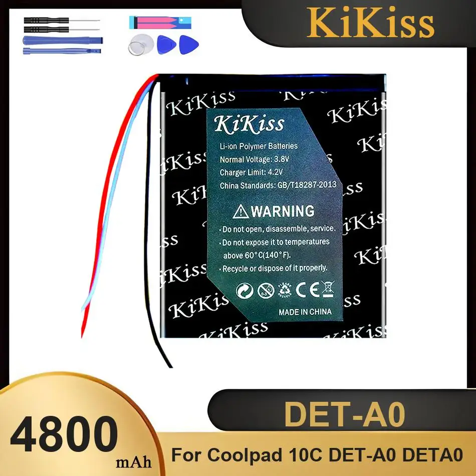 

Аккумулятор для мобильного телефона Coolpad 10C DET-A0, высокопроизводительные батареи DET-A0