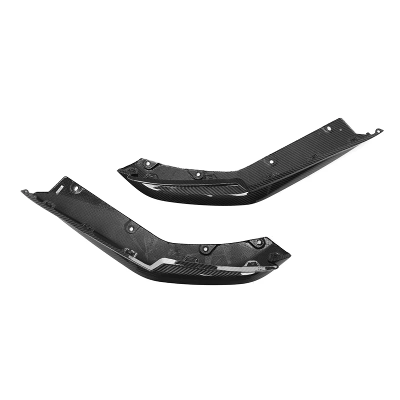 OEM Style Dry Carbon fiber Replacement Rear Back Splitter 2 PCS For BMW M4 G82 G83 2-Door 2021+ G82 spiltters