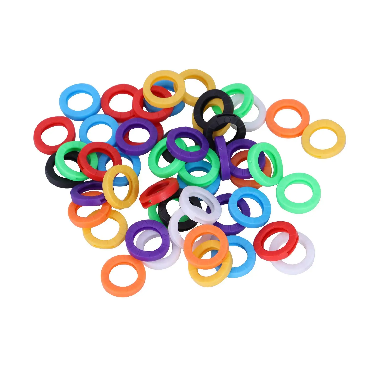 ADP-50PCS Klein formaat ID Identificeer sleutelhanger Cap Tag