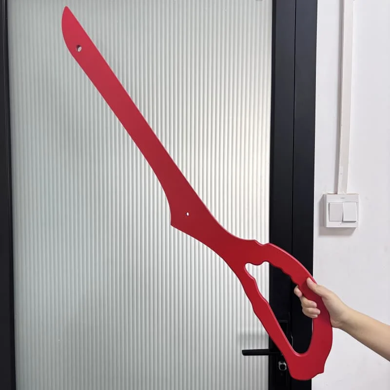 110cm cosplay kill la kill ryuko matoi ryuuko tesoura lâmina espada de madeira modelo traje mostrar adereços
