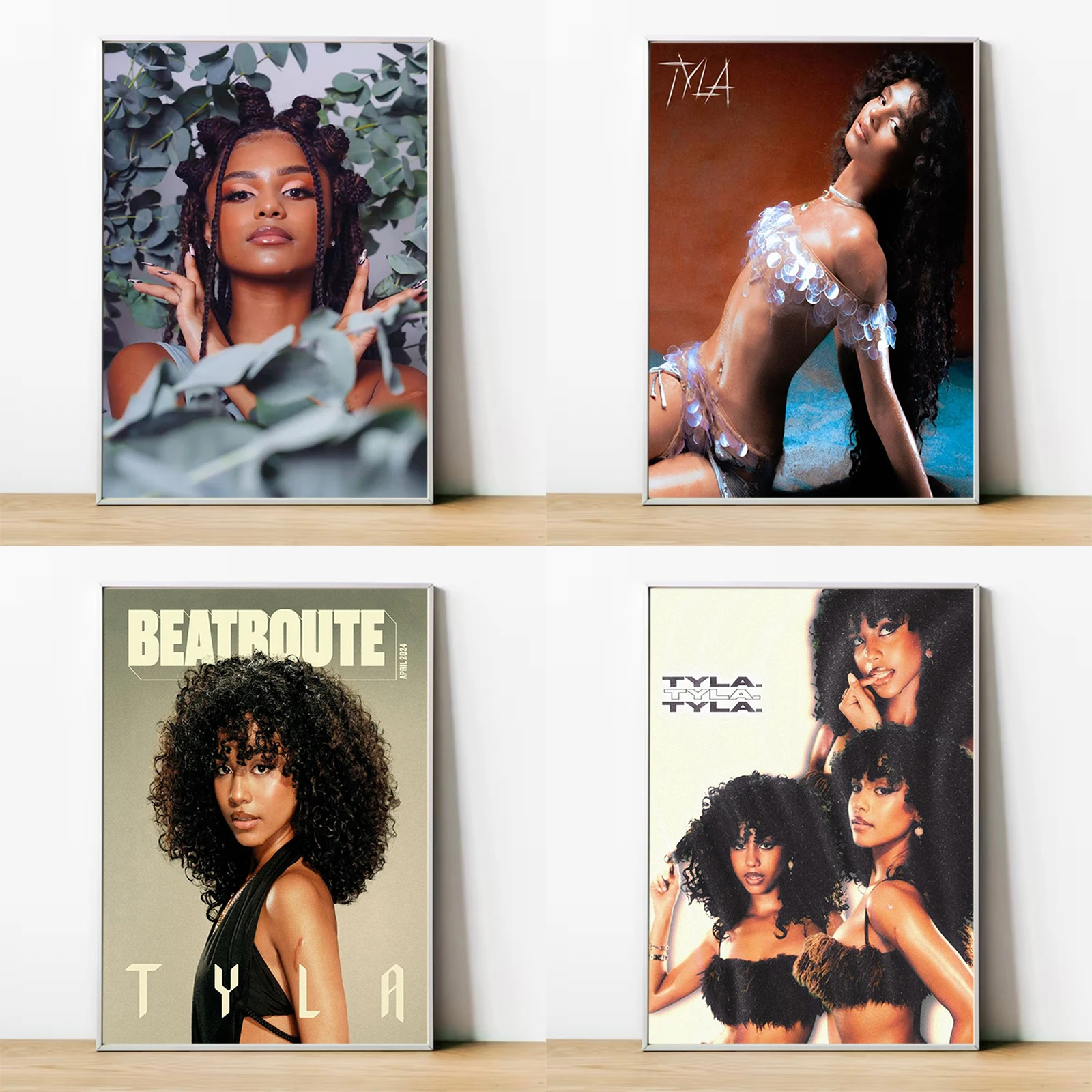 Pop Singer Star Tyla Poster HD Art Waterproof poster Coffee House Bar Room Wall Decor