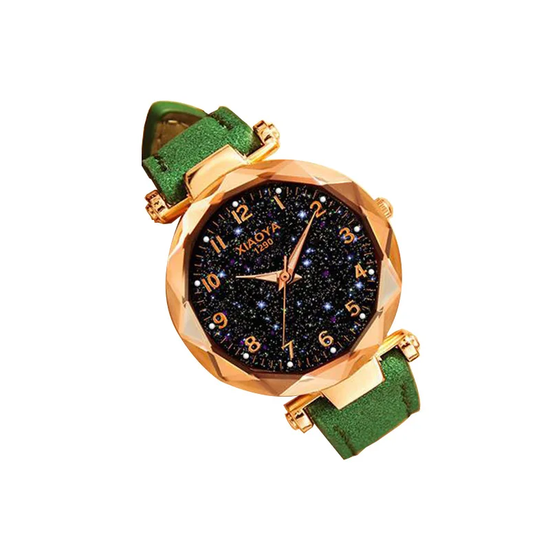 POPACC Luxury Exquisite Luminous Watch for Women Versatile Multi-color Quartz Wristwatches Party Gift Daily Decoration