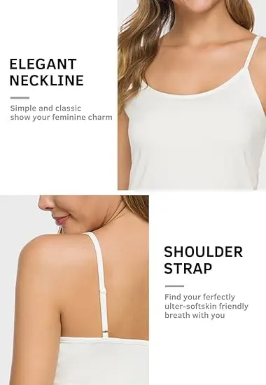 Camisole Vest for Women Thin Crop Top Soft Breathable Versatile Underwear Female Lightweight Underclothes Intimacies Accessories