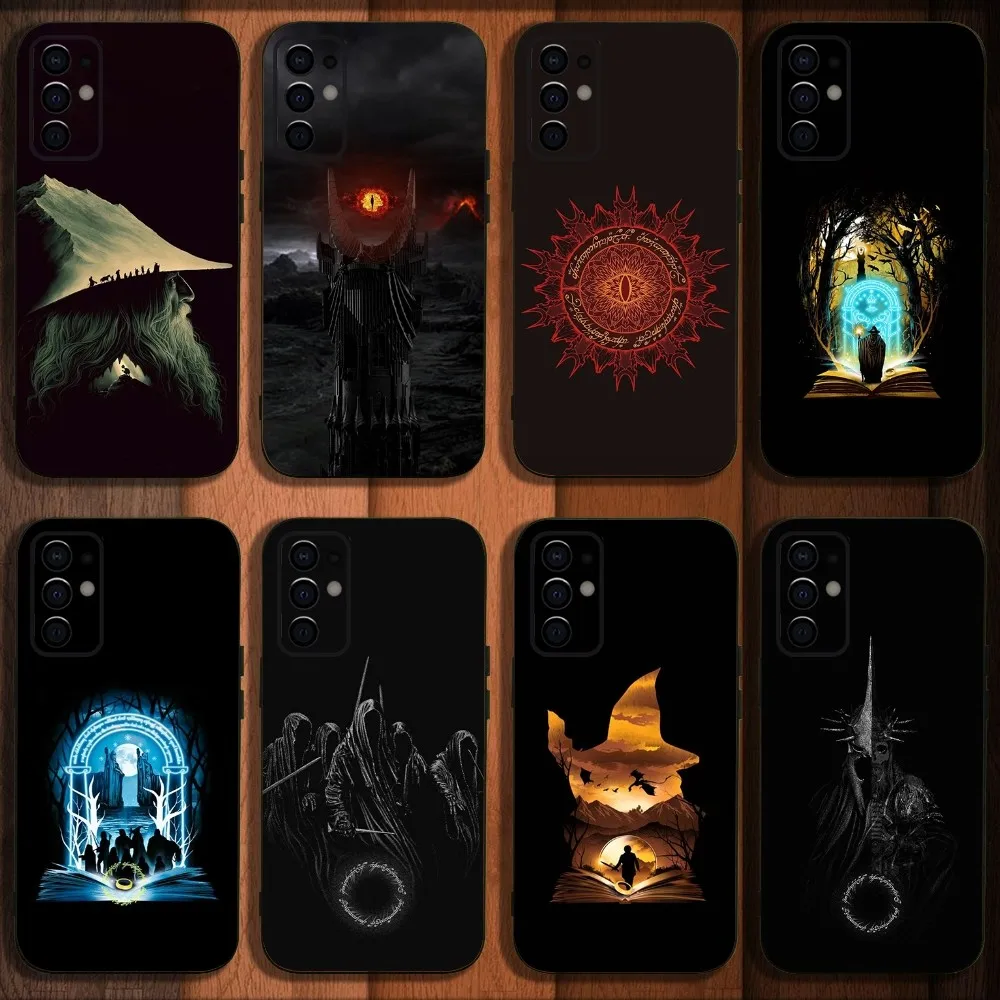 Movie The L-Lord  R-Rings Phone Case For Samsung S24,S21,S22,S23,S30,Ultra,S20,Plus,Fe,Lite,Note,10,9,5G Black Soft Cover