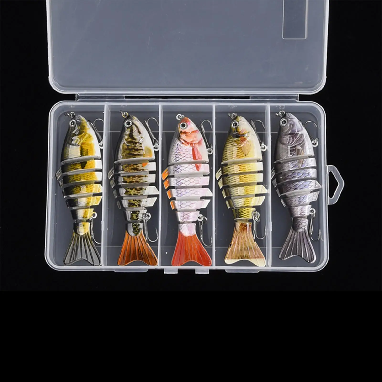 

5 шт., рыболовные приманки, аксессуары, приманки для плавания для начинающих в соленой воде и пресной воде