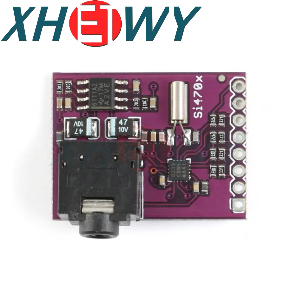 Si4703 FM RDS RBDS Tuner Breakout Board Digital Radio Broadcast Data Processing Module For Arduino AVR ARM PIC With Pins