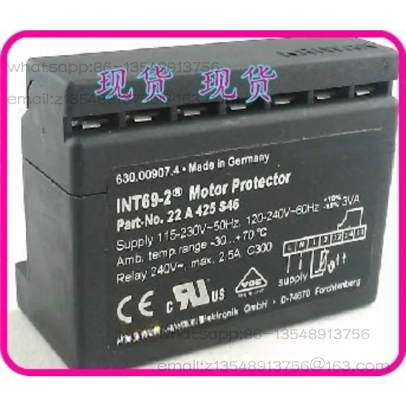 Genuine INT69-2 motor motor protector module, temperature control controller