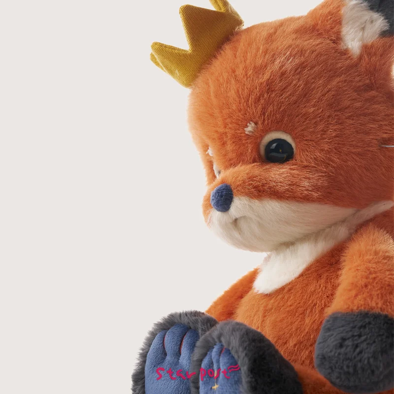 Original Starpost Sunset Fox Security Doll Plush Toy Soothing Stuffed Animal For Anxiety Relief Cute Premium Box Birthday Gift
