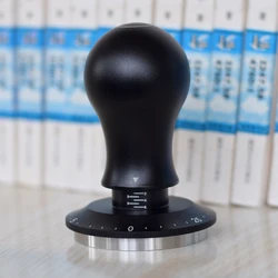 2023NEW design Jaffee coffee tamper adjusted and No pressure deviation Easy to adjust Digital indicator panel 58.5mm flat/waffle