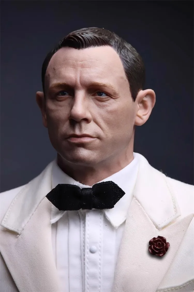 

1/6 CF STUDIO CF007 Мужской агент Guy Man Bond Полный набор подвижной фигурки для 12-дюймовой куклы в подарок для фанатов коллекционировать