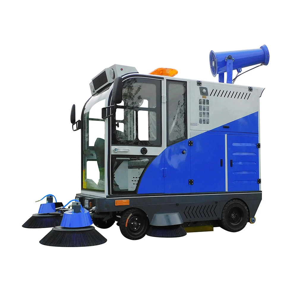 YG Customized Industrial Street Cleaning Machine Floor Sweeper Ride On Road Sweeper For Sale